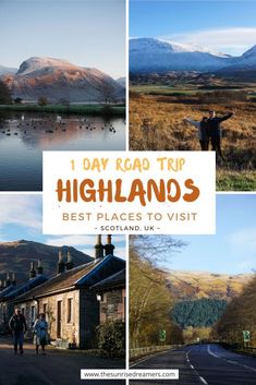 the road trip in scotland is one of the best places to visit