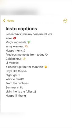 an insta captions page with the text'insta captions'on it