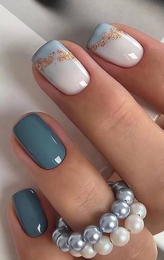 Beauty Nails Design, Simple Gel Nails, Nail Forms, Pedicures, Short Acrylic Nails, Nail Polishes, Square Nails