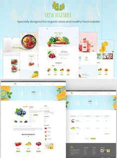 Fresode Organic Store Psd Template