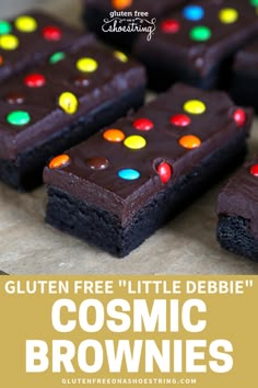 gluten free little debibie's cosmic brownies