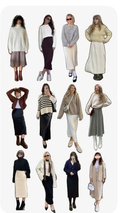 Christian Outfits Modesty, Midi Skirt Outfit Winter, Modest Christian Clothing, Amazon Outfits, Simple Winter Outfits, Amazon Fashion Finds, Hijabi Fashion Casual, Cozy Winter Outfits, Easy Winter Outfit