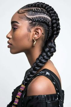 From work to weddings, braids have you covered! This list explores 50 versatile braided hairstyles for any occasion you have planned in 2024.  👆 Click for more ideas！ Best Braided Hairstyles, Hairstyles 2024, Marley Twists, Simple Ponytails, Fabulous Hair, Types Of Braids, Micro Braids, Feed In Braid, Fulani Braids