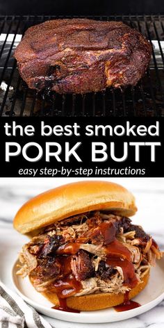 Smoked Pork Butt Pulled Bbq Pork Recipes, Trager Smoker Recipes Pulled Pork, Smoked Pork Sandwich Recipes, Treager Smoker Recipes Pulled Pork, Pulled Pork In Electric Smoker, Best Pulled Pork Smoker Recipe, Smoked Picnic Roast, Smoked Pulled Pork Sliders, Pulled Pork On Pellet Smoker