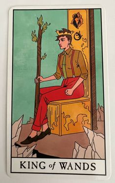 the king of wands tarot card