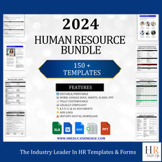 the industry leader in hrr templates and forms for human resource bundle