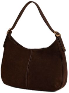 Elegant Brown Suede Satchel, Elegant Suede Hobo Bag For Travel, Elegant Brown Hobo Bag With Suede Lining, Luxury Hobo Bag With Suede Lining, Luxury Hobo Shoulder Bag With Suede Lining, Elegant Brown Shoulder Bag With Suede Lining, Chic Brown Shoulder Bag With Suede Lining, Classic Shoulder Bag With Suede Lining For Daily Use, Luxury Brown Suede Satchel