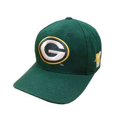 "Vintage Green Bay Packers Sport Specialties Snapback Hat OSFA Green 90s NFL Condition/Description Great condition  Photos will highlight any imperfections on the item. Please refer to the photos to see the specific condition of the item.  Measurements: Due to the nature of vintage clothing, size in title may not accurately represent the measurement of the item. Please refer to the measurements above to ensure the right fit. CONDITION LEGEND Excellent - Free of marks, stains, holes, or loose stitching. Great - Minor cracking or pilling; items may have minor marks or stains (free of fraying, loose stitching, and holes/rips). Good - May have minor marks/stains, minor yellowing, small holes, loose stitching, or fraying. Satisfactory - May have marks & stains, rips, tears, and/or yellowing. Pl Green Bay Packers, Green Bay, Snapback Hat, Snapback Hats, Vintage Clothing, Caps Hats, Accessories Hats, Nfl, Vintage Outfits