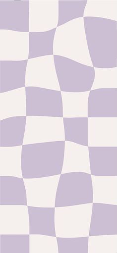 an abstract checkerboard pattern in purple and white, as well as the background