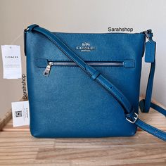 100% Authentic Brand New With Tags Bag Comes With Original Packaging C1556 Crossgrain Rowan File Crossbody Deep Turquoise And Silver Hardware Approximate Dimensions: 10” L X 10” H Adjustable Strap Designer Blue Crossbody Bags, Formal Blue Bag With Adjustable Strap, Blue Formal Bag With Adjustable Strap, Modern Blue Bags With Zipper Closure, Designer Blue Shoulder Bag With Zipper Closure, Modern Blue Bag With Zipper Closure, Blue Bags With Branded Hardware, Blue Rectangular Bags With Branded Hardware, Designer Blue Bags With Zipper Closure