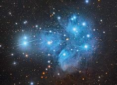 PRICES MAY VARY. The Pleiades open star cluster in the constellation of Taurus Product Dimension: 0.02"L x 17.0"W x 11.0"H Country Of Origin: United States Model Number: PSTRCM200073S Space Dust, The Pleiades, Star Formation, Seven Sisters, Star Cluster, Space Pictures, Posters And Prints, Cool Posters, Gifts In A Mug