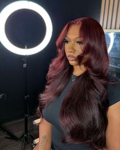 Brown Lace Front, Lace Front Wigs Human Hair, Burgundy Hair, Wigs Human Hair, Brown Wig, Hair Crush