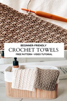 How to crochet a hand/dish towel for beginners Crochet Cushion Pattern, Crochet Cushion, Crochet Cushion Cover