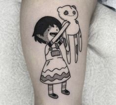 Cute Black And Grey Tattoos, Adventure Time Tattoo Marceline And Pb, Marceline X Bubblegum Tattoo, Adventure Time Marceline Tattoo, Small Adventure Time Tattoo, Finn And Jake Tattoo, Bubblegum Tattoo