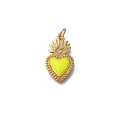 Gold charm of a heart with flames. Ideal and beautiful for your charm necklace or charm bracelet.




 Size: approx. 23 mm




 Material: 14k gold plated with e-coating

 The price is per piece Heart With Flames, Diy Charm, Gold Charms, Fire Heart, Twin Flame, Gold Heart, Gold Charm, Charm Necklace, Gold Plate