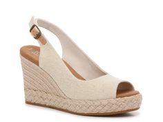 Save on Camilla Wedge Sandal at DSW. Free shipping, convenient returns and customer service ready to help. Shop online for Camilla Wedge Sandal today! Beige Fabric Sandals For Summer, Fabric Wedge Heel Sandals For Summer, Closed Toe Fabric Wedge Sandals For Vacation, Fabric Wedge Heel Sandals For Spring, Comfortable Summer Wedge Heels, Summer Fabric Wedge Sandals, Spring Fabric Wedge Heel Sandals, Summer Vacation Fabric Wedge Sandals, Spring Beach Fabric Wedge Sandals