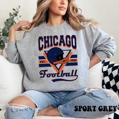 Unisex Sweaters -Non Fitting -Runs True To Size -Available In S, M, L, Xl, 2xl,3xl. - 50% Cotton And 50% Polyester Material: Our Products Are Officially Licensed, Designed And Printed In Usa. - Fast Shipping: Shipped Directly From Usa. - Great Gift Ideas: Buy It Now And Make It A Great Gift For Yourself Or Your Beloved Ones On Birthday, Halloween, Christmas, New Year, Father's Day, Mother's Day, ... ** Please Consult The Sizing Chart Before Purchasing, We Are Not Responsible For Any Mis-Sizing. Mens Long Sleeve Tee, Football Game, Business Attire, Football Games, Football Shirt, Football Fans, Vintage Sweatshirt