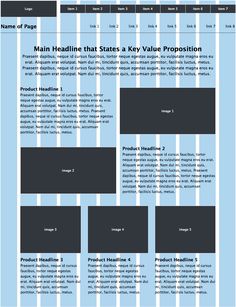 the main headings that states a key value proposition