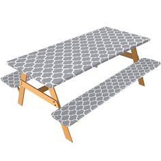 PRICES MAY VARY. What you will get: the package comes with 1 set of rectangular fitted covers, including 1 piece of table covers and 2 pieces of bench seat covers, matching table cloth and stool bench covers can meet your picnic needs One size fits most: this vinyl tablecloth measures approx. 72 x 30 inches/ 182 x 76 cm, which can be fit to a 72 x 30 inches picnic table; The bench covers measure about 72 x 12 inches/ 182 x 30 cm, suitable for benches that are 72 x 12 inches Fine workmanship: our Fitted Tablecloths, Bench Seat Covers, X Bench, Bench Covers, Vinyl Tablecloth, Rectangle Tablecloth, Table Sizes, Bench Seat, Table Cover