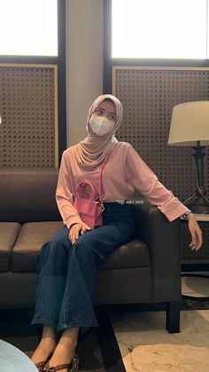 Muslim Style, Style Hijab, Casual Hijab Outfit, Muslim Outfits, Outfit Hijab, Ootd Hijab