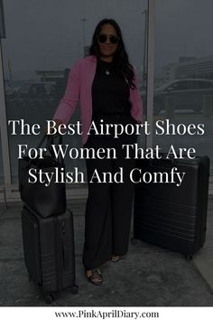 Discover the best comfy airport shoes you can wear through security with ease in my latest airport footwear blog post! From Espadrille flats to platform slides, these shoes for airport travel combine comfort, convenience, and style. Whether you're heading on a long-haul flight or a quick getaway, these best airport shoes for women will elevate your chic airport outfit without sacrificing comfort. Click the link to read more today! Airport Shoes, Steve Madden Chelsea Boots, Chic Airport Outfit, Tory Burch Loafers, Quick Getaway, Cozy Boots, Espadrille Flats