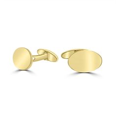 9ct Yellow gold plain oval cufflinks with swivel back fitting.
1.5mm thick flat yellow gold surface. Ring Size Guide, Multi Stone, Gold Platinum, Three Stone, Cufflinks, Platinum, Gemstone Rings, Ring Size, Yellow Gold