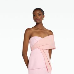 Suri Peony Blush Long Dress – Maison Safiyaa USA Column Gown, Engagement Dresses, Baby Wedding, Moda Operandi, Beautiful Dresses, Long Dress, Light Pink, Off Shoulder, Evening Dresses