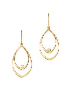 Bloomingdale's Diamond Double Teardrop Earrings in 14K Yellow Gold - 100% Exclusive Elegant Yellow Gold Drop Diamond Earrings, Elegant Gold Teardrop Diamond Earrings, Timeless Gold Diamond Drop Earrings, Timeless Gold Drop Diamond Earrings, Modern Gold Teardrop Diamond Earrings, Elegant Yellow Gold Teardrop Diamond Earrings, Elegant Yellow Gold Teardrop Earrings For Anniversary, 14k Yellow Gold Teardrop Diamond Earrings, Timeless Gold Pear-shaped Diamond Earrings