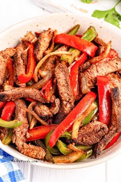 Easy Beef Steak Fajitas