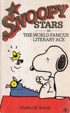 snoopy stars as the world famous library ace by charles m schulz, jr