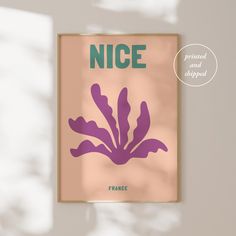 an image of nice poster on the wall