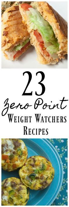 some food that is on a plate with the words 23 genius point weight watchers recipes