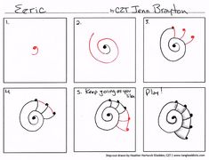 four different ways to draw an eyeball in one drawing lesson, with instructions for how to