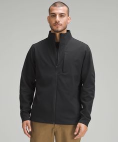 Sojourn Jacket | Men's Hoodies & Sweatshirts | lululemon Michelle Yeoh, Lululemon Jacket, Mens Lululemon, Lululemon Men, Casual Jackets, Shell Jacket, Mens Sweatshirts Hoodie, Men's Coats And Jackets, Track Jacket