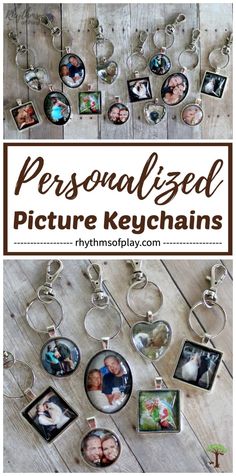 the easy diy photo keychains are great for hanging on your door or wall