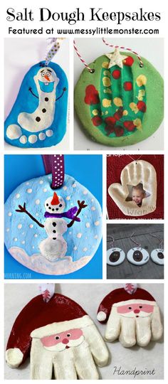 some crafts that are made to look like snowmen