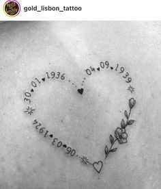 the back of a woman's stomach with an inscription on it that says love