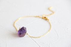 Raw crystal bracelet Stone bracelet Quartz bracelet Gemstone | Etsy Gold Amethyst Bracelets For Healing, Gold Amethyst Crystal Bracelet With Natural Stones, Gold Dainty Crystal Bracelet With Natural Stones, Dainty Gold Crystal Bracelet With Natural Stones, Dainty Gold Crystal Bracelet With Gemstone, Minimalist 14k Gold Filled Bracelets With Gemstones, Minimalist Gold Crystal Bracelet With Birthstone, Minimalist Crystal Bracelet With Natural Stones, Gold Crystal Gemstone Bracelet For Everyday