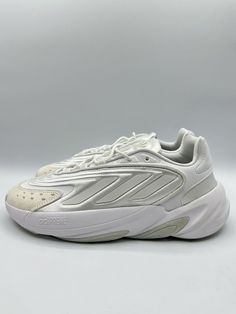 Adidas Ozelia, Model Features, Athletic Style, Adidas Fashion, White Cloud, Crystal White, Box Making, Sneaker Games, Cloud White