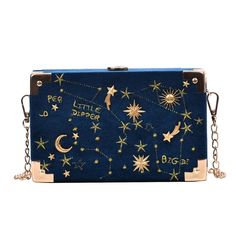 NEW STYLE Women Shoulder Bags New Personality Star Small Square Bag Chain Simple Casual Luxury Fashionable Crossbody Bags for Women SIZE: (Width)19cm*(Height)12cm* (Thickness)5cm Shoulder strap:128cm [Update 20240612] Trendy Rectangular Evening Bag For Night Out, Trendy Large Capacity Clutch For Party, Trendy Rectangular Bag For Night Out, Trendy Rectangular Case Evening Shoulder Bag, Trendy Shoulder Box Bag For Party, Badge Box, Party Clutch, Evening Handbag, Crossbody Messenger Bag