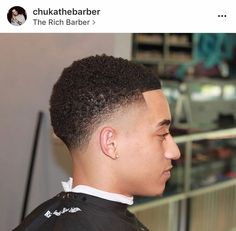 Fades Haircuts, Swag Hairstyles, Black Boys Haircuts, Afro Hairstyles Men, Afro Fade, Black Men Haircut