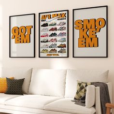 Nike Shoe Poster, Jordan 1 Poster, Nike Posters, Jordan Poster, Nike Poster, Hypebeast Room, Shoe Poster, Sneaker Posters, Hype Beast