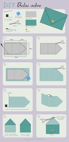 how to make an origami boat out of paper - step by step instructions