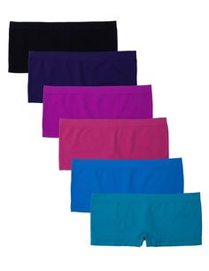 PRICES MAY VARY. 6-Pack Seamless Style Knitting (No Side Seams) - Seams at Inside Leg Stitch Women's Sizing Hip Measurements: Small: 36-38" ; Medium = 38-40"; Large = 40-42.5" ; X-Large = 43-45" Super Soft & Stretchy Fabric | Please note Fabric Contents are Different for Heathers & Tri-Blend Colors (Notes Below) Boy Short - Hipster Style Panty If you're looking for a great everyday pair of boy shorts or you're looking for some great gym panties - then check out these boyshort hipster panties. Hi Diy Thrift Flip, 6 Pack Women, For My Bf, Homemade Stuff, Hipster Style, Thrift Flip, Lounge Lingerie, Everyday Bra, Hipster Fashion