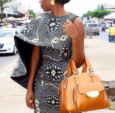 Ankara Cape Dress ~African fashion, Ankara, kitenge, African women dresses, African prints, Braids, Nigerian wedding, Ghanaian fashion, African wedding ~DKK African Chic, Ankara Tops, Style Africain, Ghanaian Fashion, Afrikaanse Mode, By Any Means Necessary, Aso Ebi Styles, African Inspired Fashion, African Print Dresses