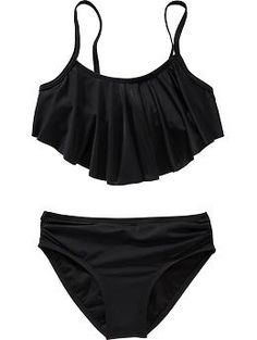 Girls Ruffle-Top Bikinis Ruffle Tops, Miroslava Duma, Swimming Suits, Kendall Jenner Outfits