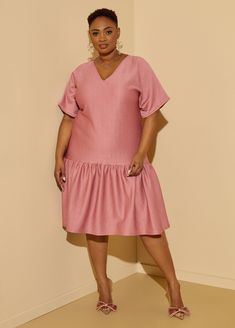 Quilted Flounced Dress, Foxglove Fitted V-neck Tiered Dress With Ruffle Hem, Knee-length Fit And Flare Midi Dress With Ruffle Hem, Fit And Flare Knee-length Midi Dress With Ruffle Hem, Chic Tiered V-neck Dress With Ruffle Hem, Chic V-neck Tiered Dress With Ruffle Hem, Spring V-neck Mini Dress With Pleated Hem, Fitted Knee-length Tiered Dress With Ruffle Hem, Fitted Tiered Dress With Ruffle Hem And V-neck, Fit And Flare Dress With Ruffled Flared Hem