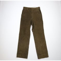 Vtg 70s Streetwear Mens 30x33 Faded Wide Leg Bell Bottoms Corduroy Pants Green Mens Pants Cuffs Blemished. Color Faded. Has An Extra 2.75 Inches Of Inseam Fabric Mens Size 30 (No Tag, Check Measurements) Measurements Are: 15 Inches Across The Waist Laid Flat 33 Inch Inseam 45 Inches From Top To Bottom 9 Inch Leg Open Green 90% Cotton 10% Polyester Check Out My Other Items In My Store! Pr563 Vintage Bell Bottoms, Bell Bottoms Pants, Green Pants Men, 70s Streetwear, Corduroy Wide Leg Pants, Corduroy Pants Men, Pants Green, Streetwear Mens, Vintage Bell