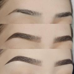 Maquillage Yeux Cut Crease, Permanente Make-up, Best Eyebrow Makeup, Membentuk Alis, Eyebrow Hacks, Dipbrow Pomade, Eyebrow Makeup Tips, Permanent Makeup Eyebrows