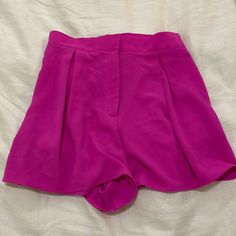 Nwt Pink Top Shop Shorts. Perfect For Summer! High Waist Pink Shorts For Night Out, Summer Shorts For Night Out, Summer Short Pants For Night Out, Pink Short Leg Bottoms For Day Out, Chic High-waisted Pink Shorts, Chic Pink Short Bottoms, Short Pants For Night Out In Summer, Chic Pink Short Length Bottoms, Chic Pink Short-length Bottoms